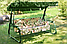 Матрас для садовых качелей РОДЕО вензеля 180х60 см, фото 3
