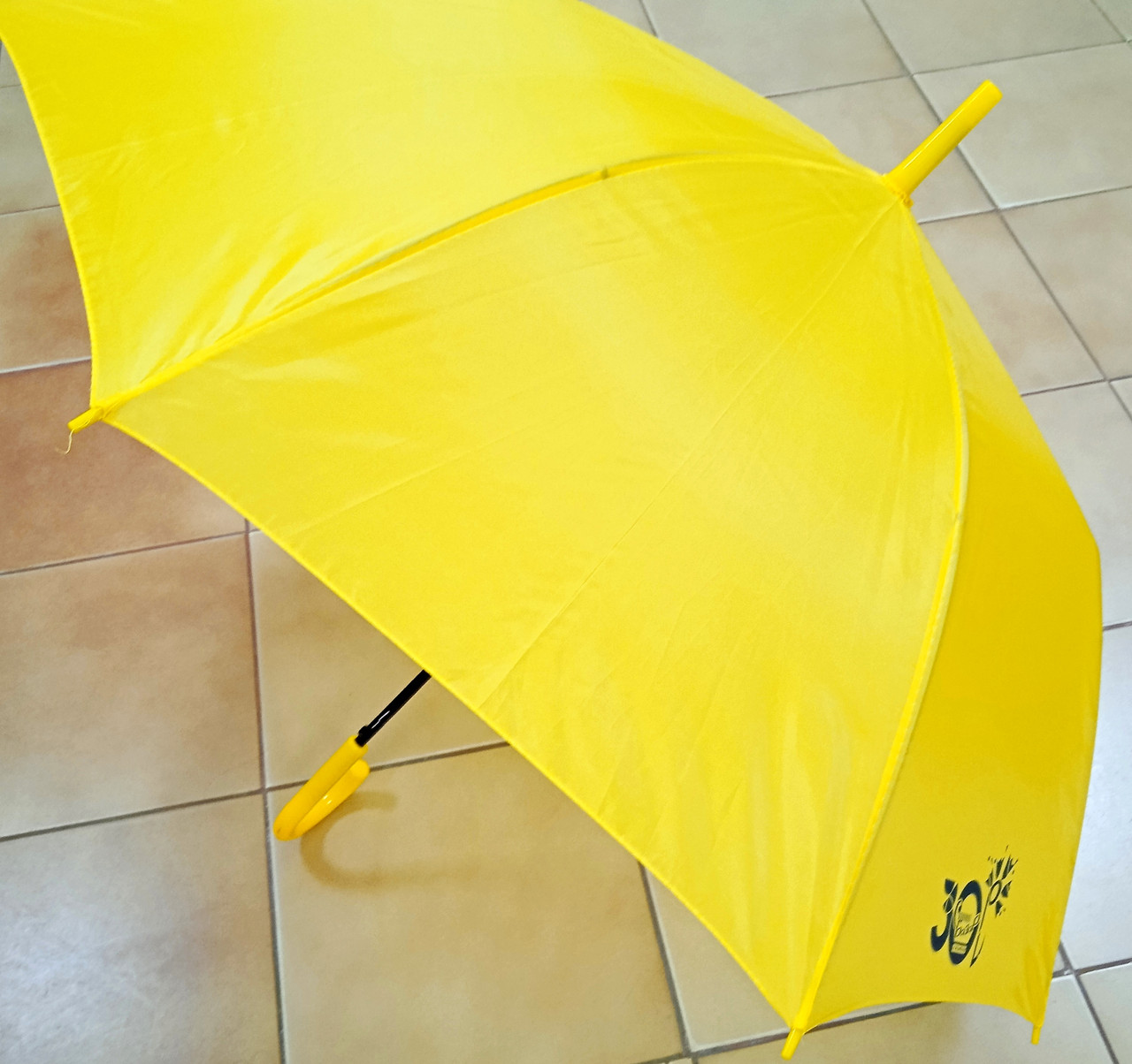 Зонт желтый - фото 1 - id-p159218373