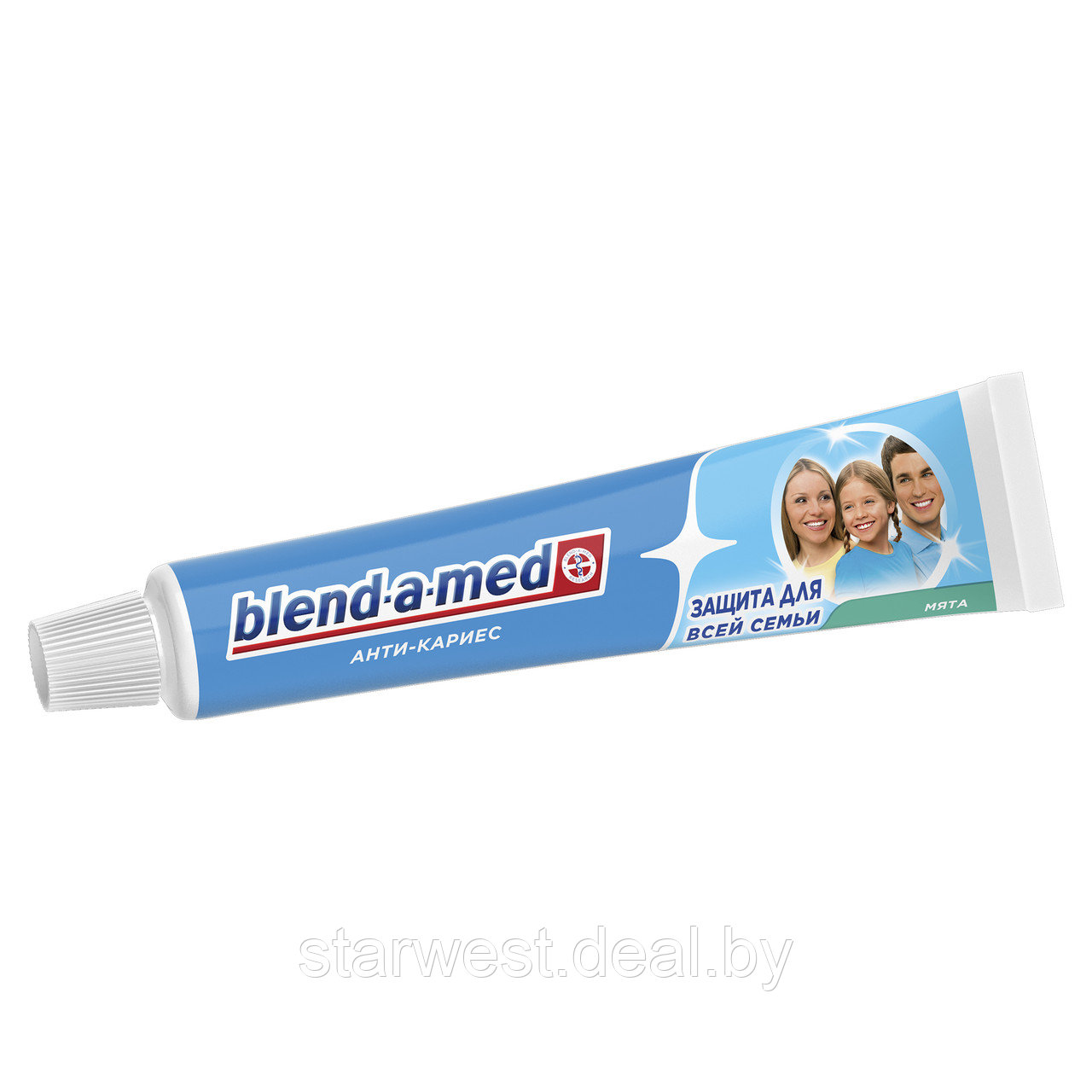 Blend-a-med Анти-Кариес Защита для Всей Семьи 100 мл Зубная паста с мятой - фото 3 - id-p159224256