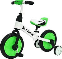 Велосипед беговел трансформер детский 2 в 1 X TRIKE 2 в 1 (арт.3940002B) зеленый