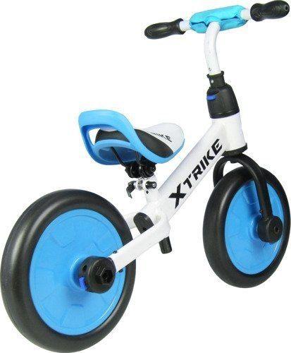 Велосипед беговел трансформер детский 2 в 1 X TRIKE 2 в 1 (арт.3940002B) голубой