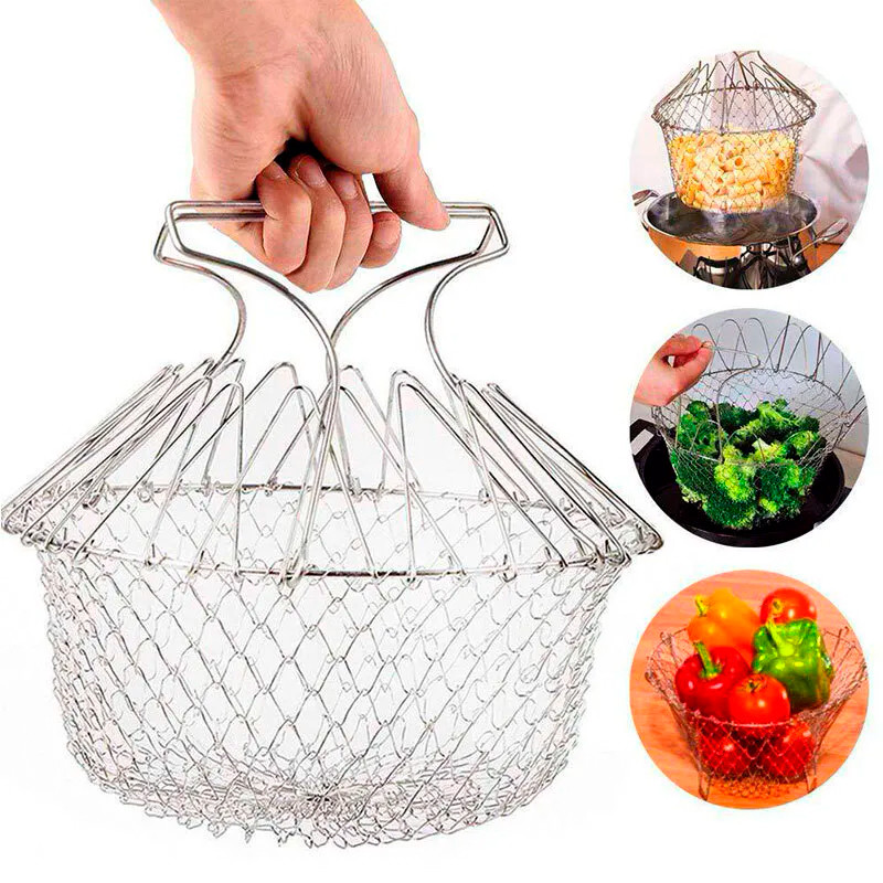 Сито для фритюра Chef Basket (складная решётка)