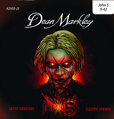 Dean Markley DM2502-J5 Artist Series John 5 Комплект струн для электрогитары, никелированные, 9-42
