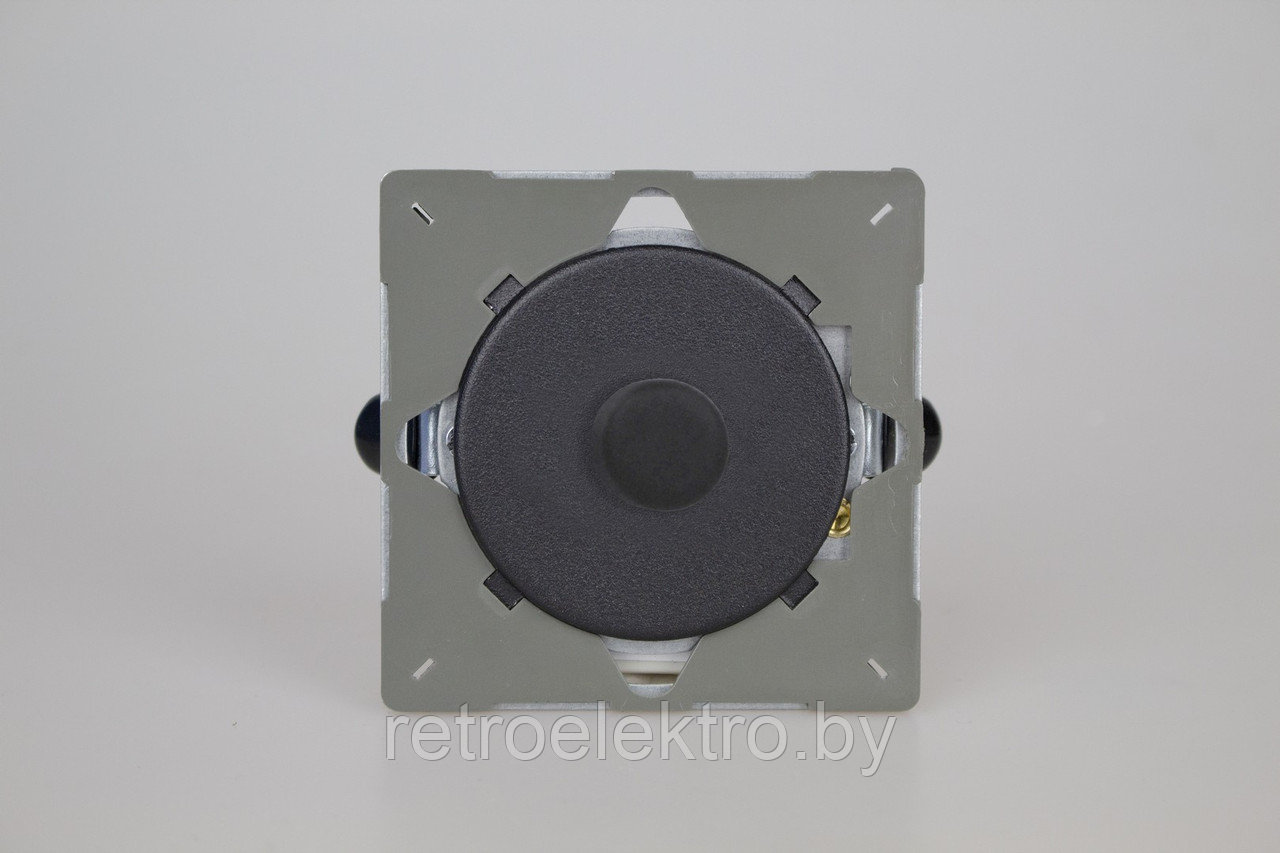 Поворотный LED диммер 1х0-120W (max 10 LED), цвет Matt Black (Матовый черный)