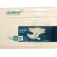 Подгузники впитывающие Dailee Super для взрослых, размер L (100-150 см), уп. 30 шт.