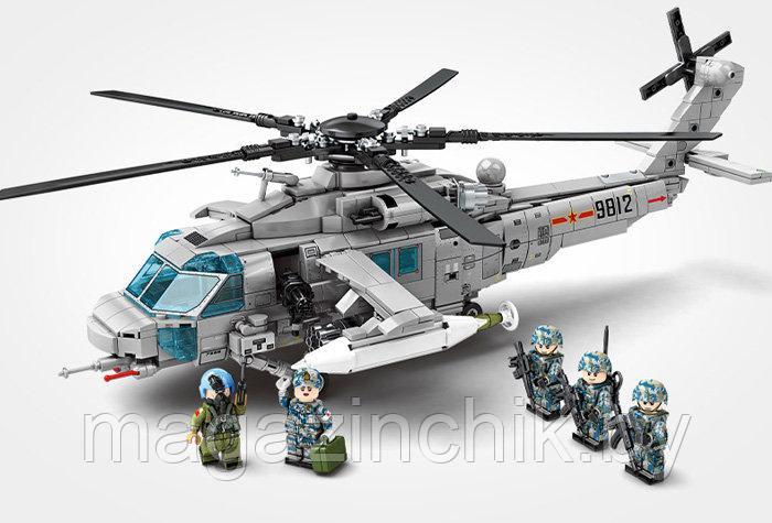 Конструктор Боевой вертолет Z-20 Sembo 202125, аналог Lego - фото 2 - id-p159244104