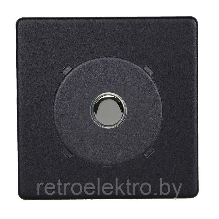 Механизм кнопки 6А в сброе (импульсная), цвет Matt Black (Матовый черный) - фото 2 - id-p159243063