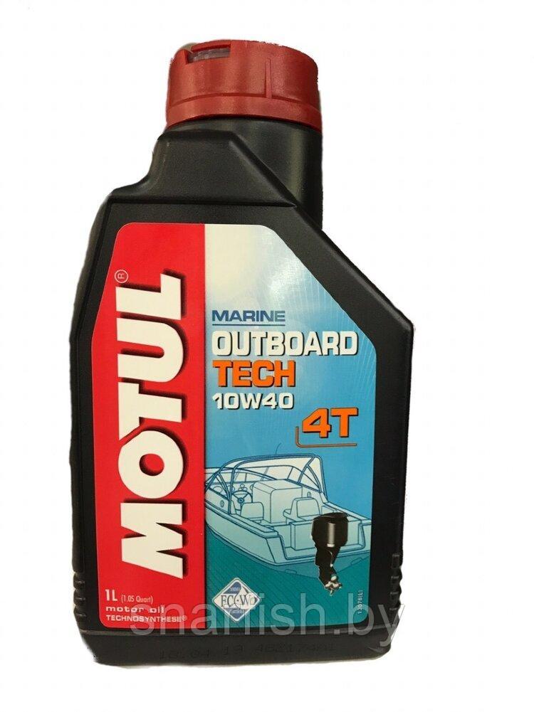 Моторное масло Motul Outboard Tech 4T 10W-30 - 1 литр - фото 1 - id-p159245740