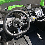 Детский электромобиль RiverToys M222MM (зеленый камуфляж), фото 6