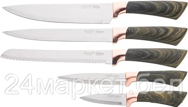 Кухоннные ножи911-657 6пр. Набор ножей AGNESS
