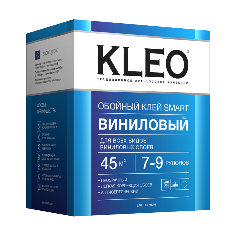 Клей KLEO 7-9 для виниловых обоев 200гр