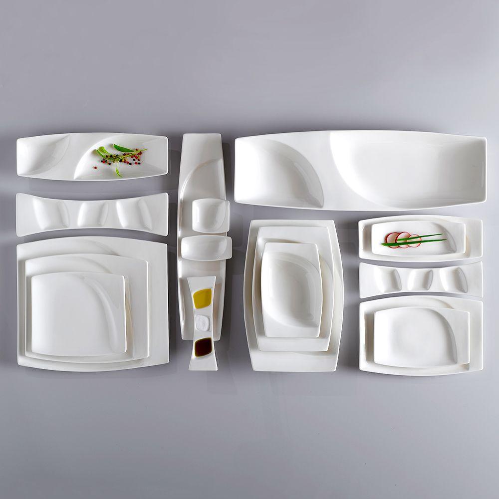 Тарелка RAK Porcelain Mazza прямоугольная плоская 26*10 см