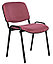 ИСО на черной раме стул для посетителей, офиса и дома, ISO Black кож/зам), фото 3