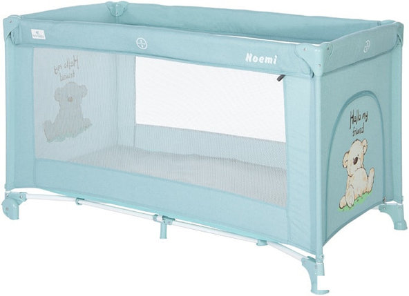Манеж-кровать Lorelli Noemi 1 (blue surf teddy), фото 2
