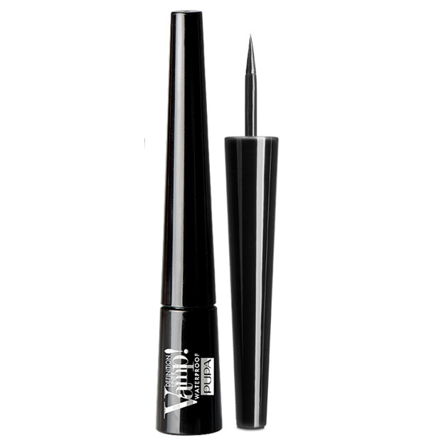 Pupa подводка водостойкая экстра черная Vamp Defenition Liner Waterproof