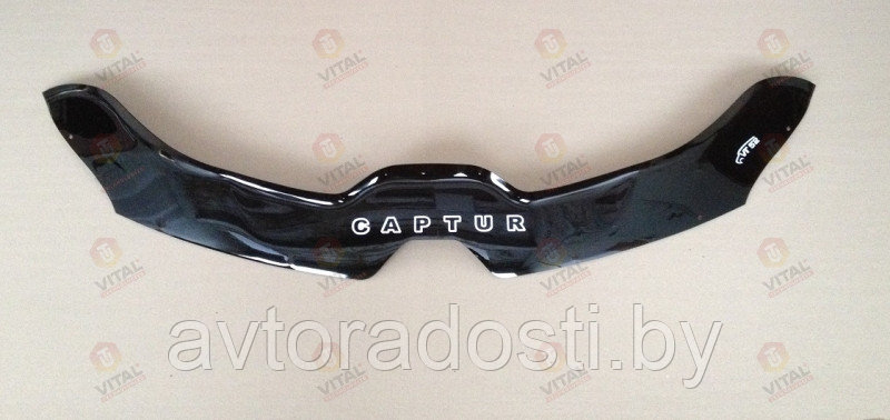 Дефлектор капота для Renault Captur (2013-) (EUR) / Рено Каптюр [RL36] VT52