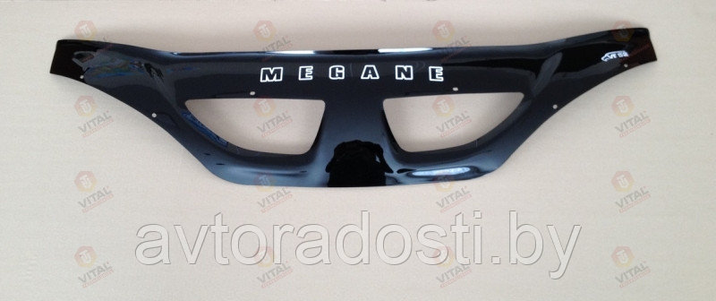 Дефлектор капота для Renault Megane I (1999-2003) / Рено Меган [RL06] VT52 - фото 1 - id-p75800380