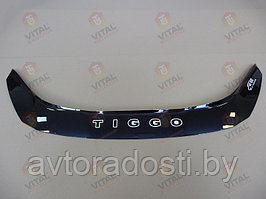 Дефлектор капота для Chery Tiggo T11 (2013-) / Чери Тигго Т11 [CR09] VT52