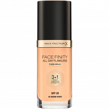 MAXFACTOR FaceFinity All Day Flawless 3in1 тон 44 Ivory