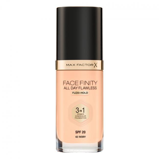 MAXFACTOR FaceFinity All Day Flawless 3in1 тон 42 Ivory - фото 1 - id-p154863393