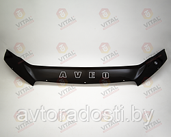 Дефлектор капота для Chevrolet Aveo (2011-) / Шевроле Авео [CH19] VT52
