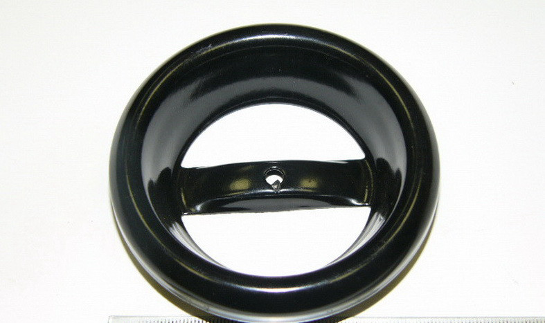 Крышка глушителя JAWA чёрная - фото 1 - id-p155203328