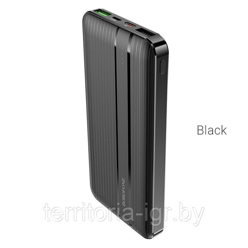 Внешний аккумулятор BJ9 10000mAh 2А черный Borofone power bank - фото 2 - id-p159310080