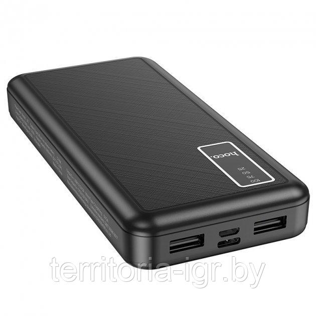 Внешний аккумулятор J77 10000mAh 2А черный Hoco power bank - фото 4 - id-p159310269