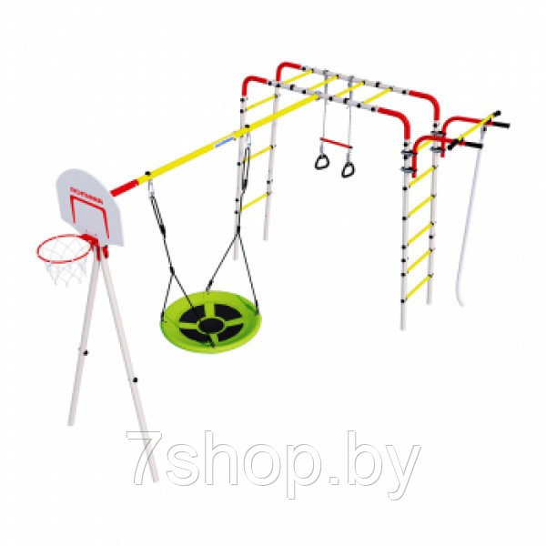 Детская игровая площадка Акробат 2 ГНЕЗДО качели Romana R 103.19.05 - фото 3 - id-p147794279