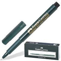 Ручка капиллярная Finepen Faber-Castell cиняя 0,4 мм