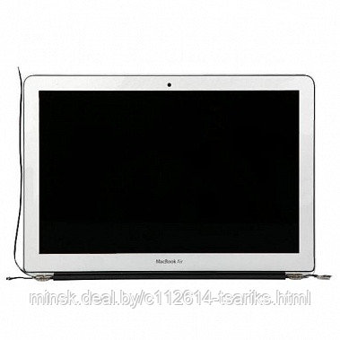 Матрица в сборе (верхняя крышка) для Apple Macbook Air 13" A1369 (2010-2011) серебряная - фото 1 - id-p133025094