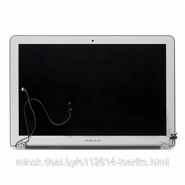Матрица в сборе (верхняя крышка) для Apple Macbook Air 13" A1466 (2013-2015) серебряная - фото 1 - id-p133025110