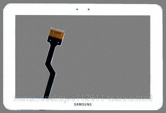 Samsung P7500, P7510, Galaxy Tab 10.1 - тачскрин, белый - фото 1 - id-p129829451