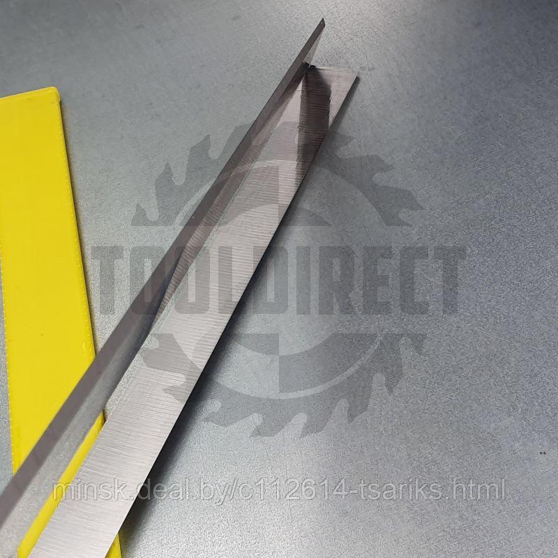 Нож строгальный фуговальный 610x30x3 (сталь DS качество) Rotis (1 шт.) - фото 4 - id-p113910995