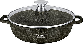 Жаровня со стеклянной крышкой Zeidan Z-50235 28 см