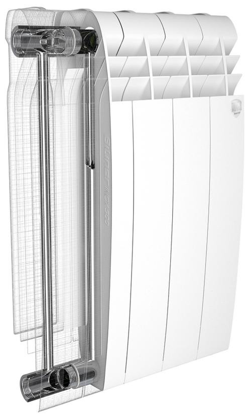 Радиатор биметаллический Royal Thermo BiLiner 500 Bianco Traffico, белый - фото 2 - id-p15130396