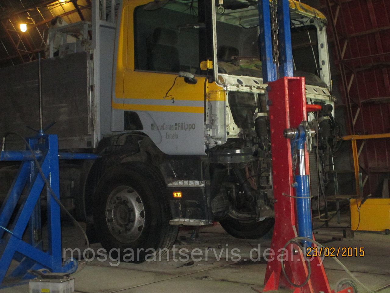 Кузовной ремонт грузовых автомобилей - фото 9 - id-p159346962