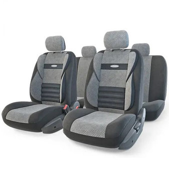 Автомобильные чехлы на сиденье авто Autoprofi Comfort Combo CMB-1105 BK/D.GY M авточехлы в салон