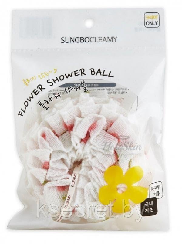 SB CLEAN&BEAUTY Мочалка для душа Flower shower ball - фото 3 - id-p159352871