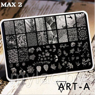 Пластина для стемпинга Art-A MAX 02-37