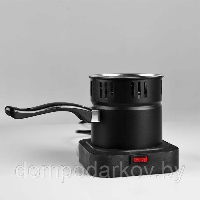 Плита для углей, электрическая, 220 В, евро розетка, 16x15 см - фото 1 - id-p159361702