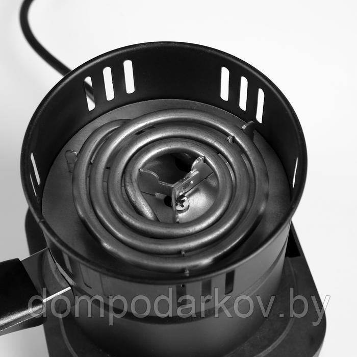 Плита для углей, электрическая, 220 В, евро розетка, 16x15 см - фото 3 - id-p159361702