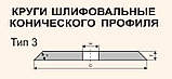 Круг шлифовальный  125 х 16 х 12,7 мм  Тип 1  25А 60 L 6 V 50 м/с (керамика, Луга), фото 3