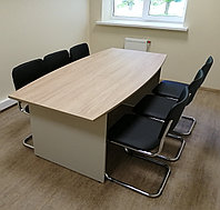 Стол для переговоров 1980*950*750 мм со стульями. В наличии стол переговорный со стульями