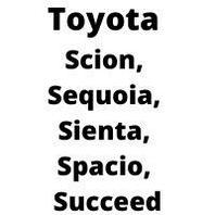 Защита двигателя Toyota Scion, Sequoia, Sienta, Spacio, Succeed