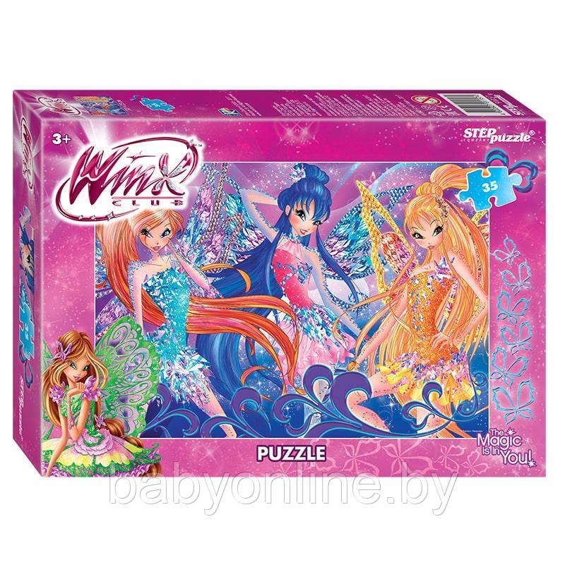 Мозаика пазлы puzzle 35 Winx-2 Макси MAXI арт 91157