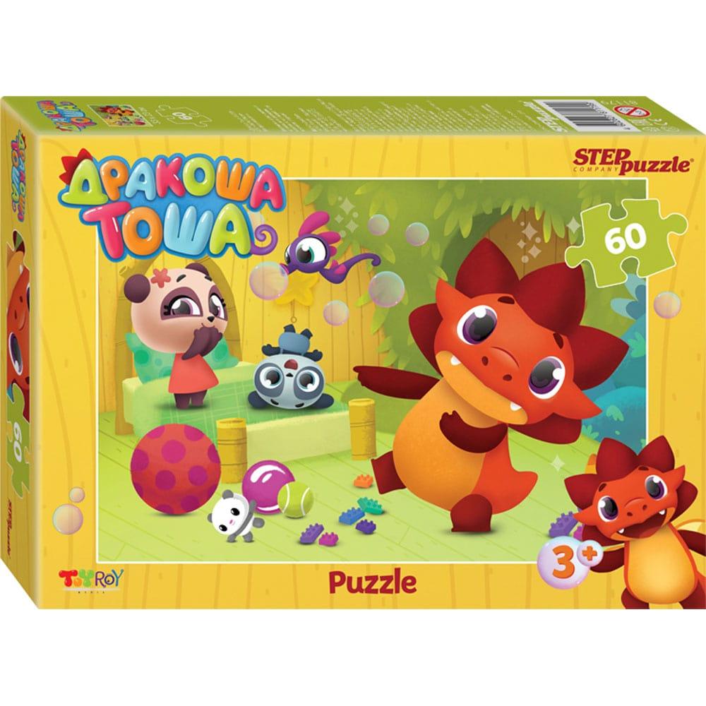 Мозаика пазлы puzzle 60 Дракоша Тоша арт 81179 - фото 1 - id-p159403522