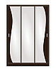 Шкаф-купе СШ 10.09.03 -1,75 м трехдверный  с зеркалами, фото 3