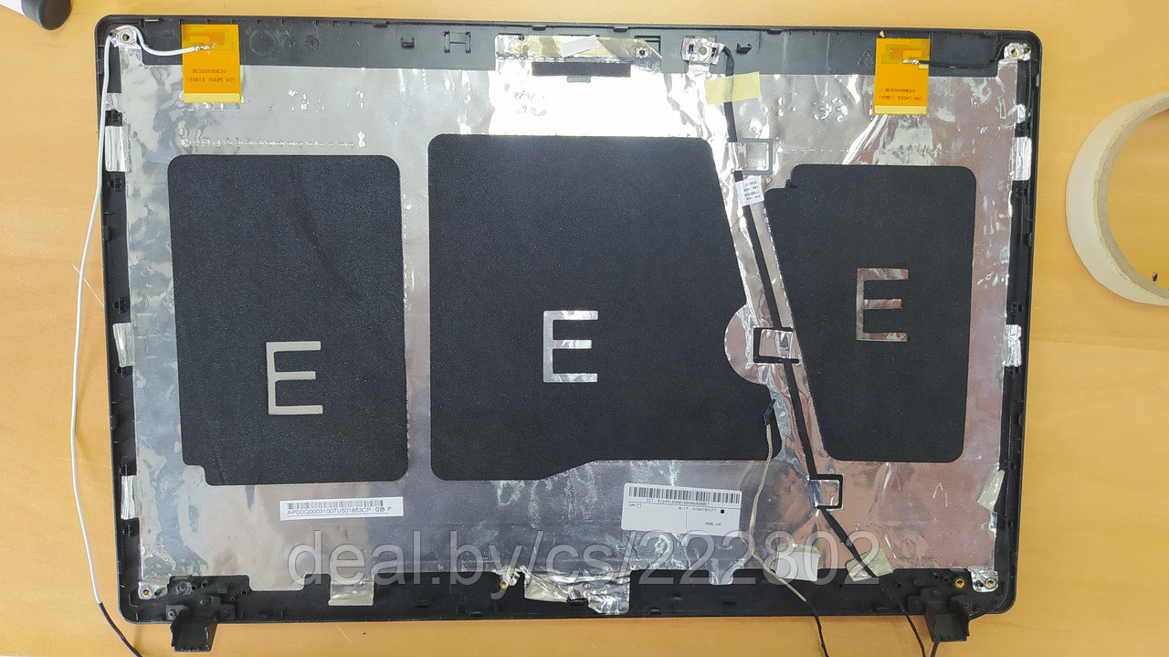 Крышка матрицы ноутбука Acer 5742 б/у