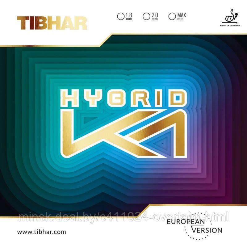 Накл ракетки н/т TIBHAR Hybrid K1 European Version 2.0 bl, арт 17894 - фото 1 - id-p159464741